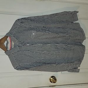 Old Navy striped button down top